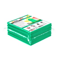 Мешки для мусора 160 л, зеленые, в пачке 10 шт., ПВД, 40 мкм, 900х1100 мм, i-Bag в Глазове