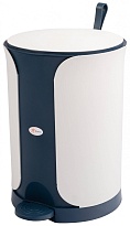 Контейнер для мусора Sтилъ с педалью 7 л синий 7 синий в Глазове