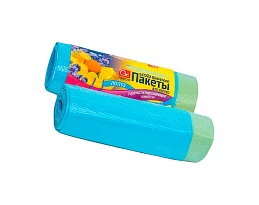 Мешки для мусора 35 л, ароматизированные, Морской Бриз, голубые, в рулоне 10 шт., ПНД, 12 мкм, 560х530 мм, GRIFON Aroma, 101-080 M в Глазове