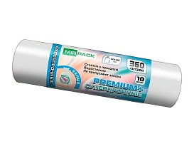 Мешки для мусора 360 л, белые, в рулоне 10 шт., ПВД 65 мкм, 1400х1000 мм, PREMIUM+, 3601015302 в Глазове Мешки для мусора 360 л, белые, в рулоне 10 шт., ПВД 65 мкм, 1400х1000 мм, PREMIUM+, 3601015302 в Глазове