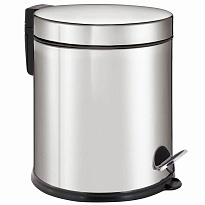 Ведро-контейнер для мусора урна с педалью LAIMA Classic Plus, 5 л, зеркальное в Глазове Ведро-контейнер для мусора урна с педалью LAIMA Classic Plus, 5 л, зеркальное в Глазове