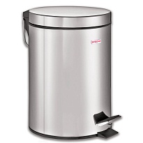 Ведро-контейнер для мусора (урна) с педалью LAIMA Classic, 5 л, зеркальное, нержавеющая сталь, со съемным внутренним ведром в Глазове Ведро-контейнер для мусора (урна) с педалью LAIMA Classic, 5 л, зеркальное, нержавеющая сталь, со съемным внутренним ведром в Глазове