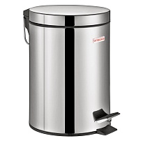 Ведро-контейнер для мусора (урна) с педалью LAIMA Classic, 3 л, со съемным внутренним ведром в Глазове Ведро-контейнер для мусора (урна) с педалью LAIMA Classic, 3 л, со съемным внутренним ведром в Глазове