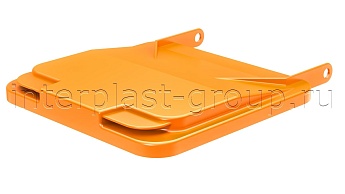 Комплект крышки для контейнера 120 л. оранжевая  оранжевый в Глазове