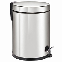 Ведро-контейнер для мусора урна с педалью LAIMA Classic Plus, 12 л, зеркальное в Глазове Ведро-контейнер для мусора урна с педалью LAIMA Classic Plus, 12 л, зеркальное в Глазове