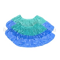 Бахилы бирюзово-синие 1000 шт (500 пар), 64 мкм, двойная подошва, двойная резинка, Особопрочные+ в Глазове