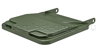 Комплект крышки для контейнера 120 л. зеленая зеленый в Глазове Комплект крышки для контейнера 120 л. зеленая зеленый в Глазове